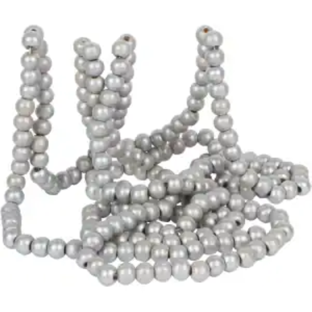 SILVER CHRISTMAS IRON BELL 6PCS TUBE 522055